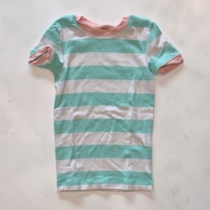 Spotted zebra girls pj top size s